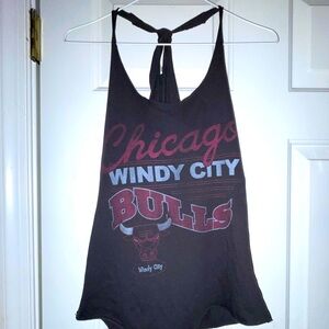 Mighty Fine Black Chicago Bulls Tank Top